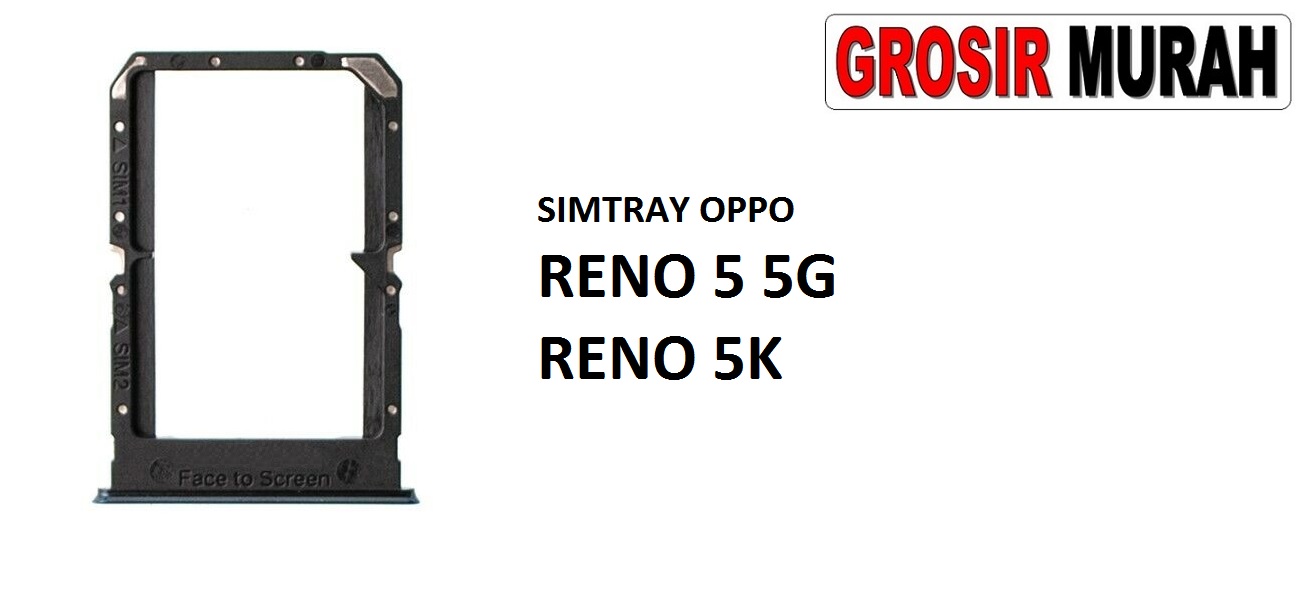 SIM TRAY OPPO RENO 5 5G RENO 5K Toko Librajaya Toko Librajaya