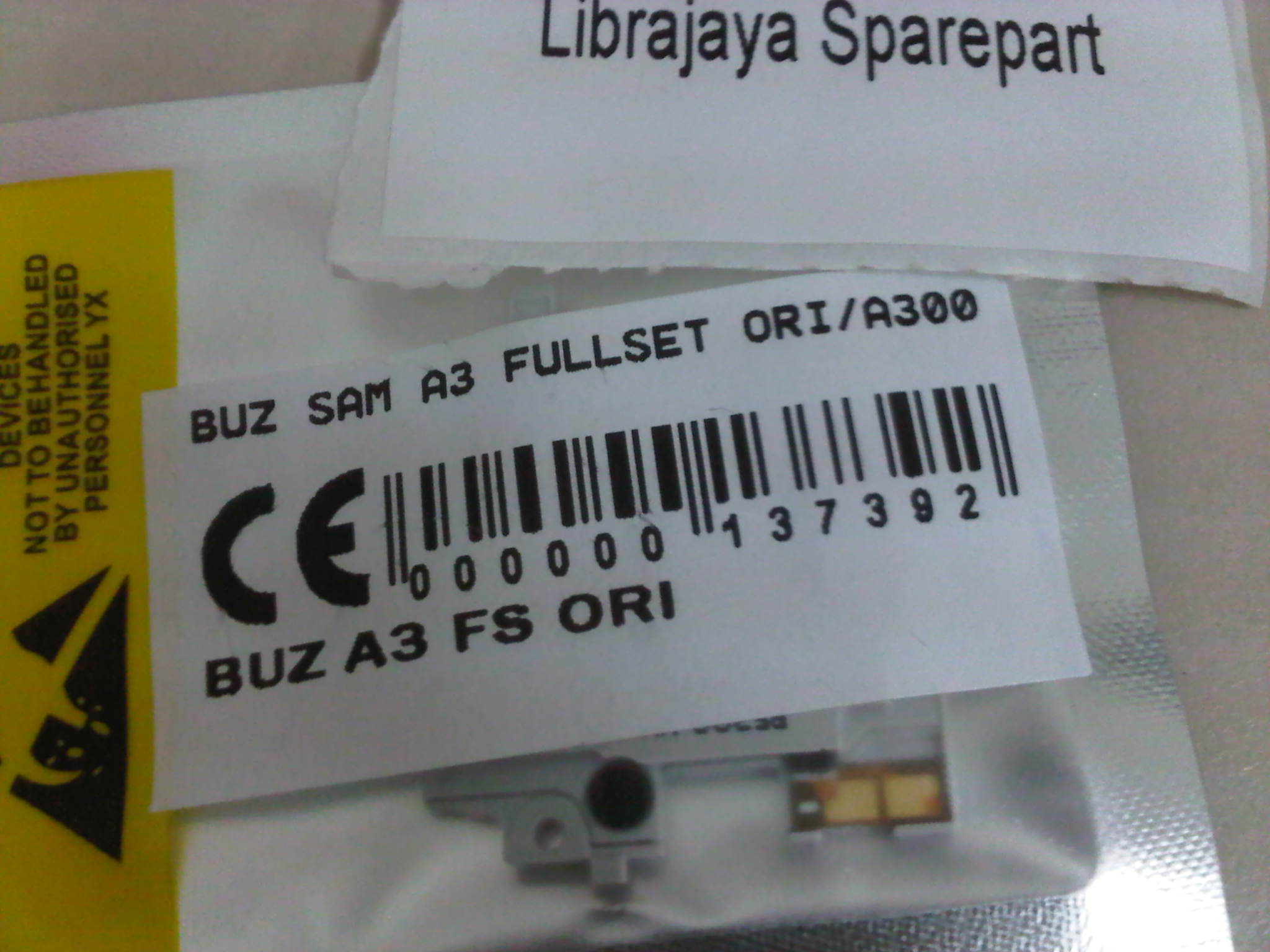 Buzzer Samsung A3 Fullset