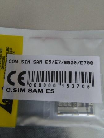 Jual Con Sim Samsung E5 E7 E500 E700 Connector