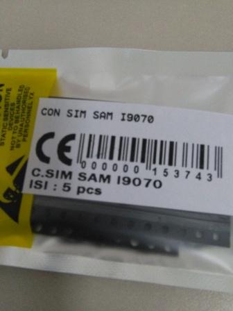 Jual Konektor Sim Samsung I9070 Connector