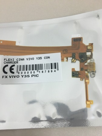 Jual Flexi Charger Vivo Y35 Vivo V1 Fleksibel Flexible Fleksi Flexibel Flex Con Tc Connector Pcb Konektor cas papan charging