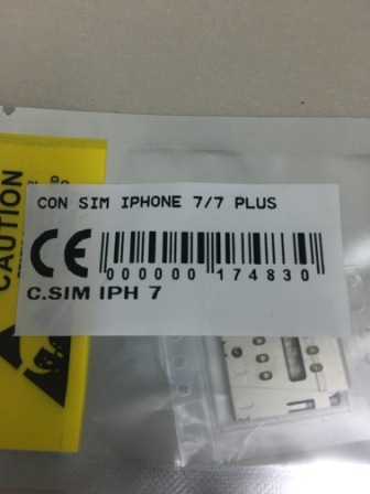 Konektor sim card iPhone 7