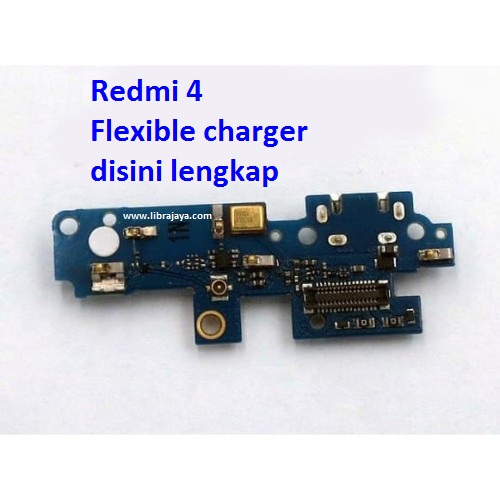 Jual Flexible charger Redmi 4 Fleksibel Flexible Fleksi Flexibel Flex Con Tc Connector Pcb Konektor cas papan charging