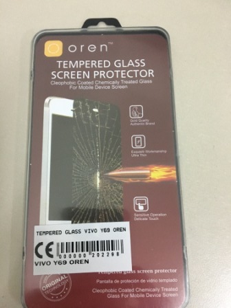 Jual Tempered Glass Vivo Y69 Anti Gores Full Screen Protector