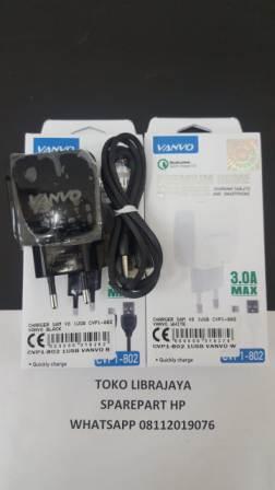 Charger Samsung V8 1Usb Cvp1-802 Vanvo Black