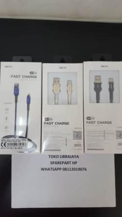 Kabel Data X027 Fast Charge 3A Lightning Blue Wex