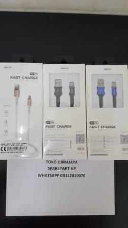 Kabel Data X027 Fast Charge 3A Type-C Rose Gold Wex