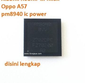 kode ic power redmi 4x