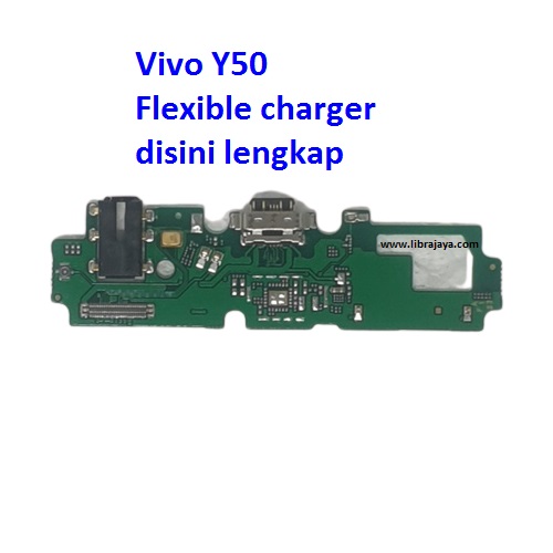 Jual Flexi charger Vivo Y50 Fleksibel Flexible Fleksi Flexibel Flex Con Tc Connector Pcb Konektor cas papan charging