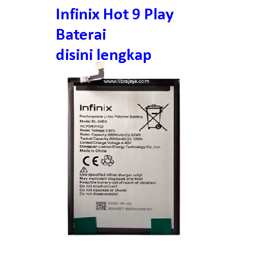 Jual Baterai Infinix Hot 9 Play Baterai Battery