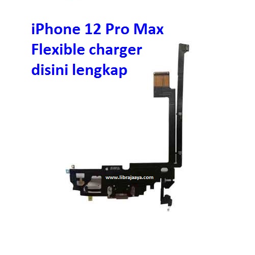 Jual Flexi Charger Iphone 12 Pro Max Fleksibel Flexible Fleksi Flexibel Flex Con Tc Connector Pcb Konektor cas papan charging