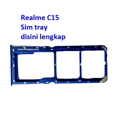 Jual Simtray Realme C15 Simcard Simlock Slot Sim Tray