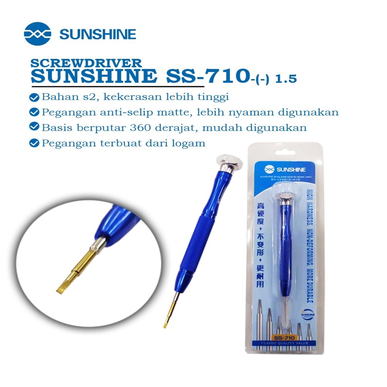 OBENG MIN PLUS 1.5 SUNSHINE SS-710