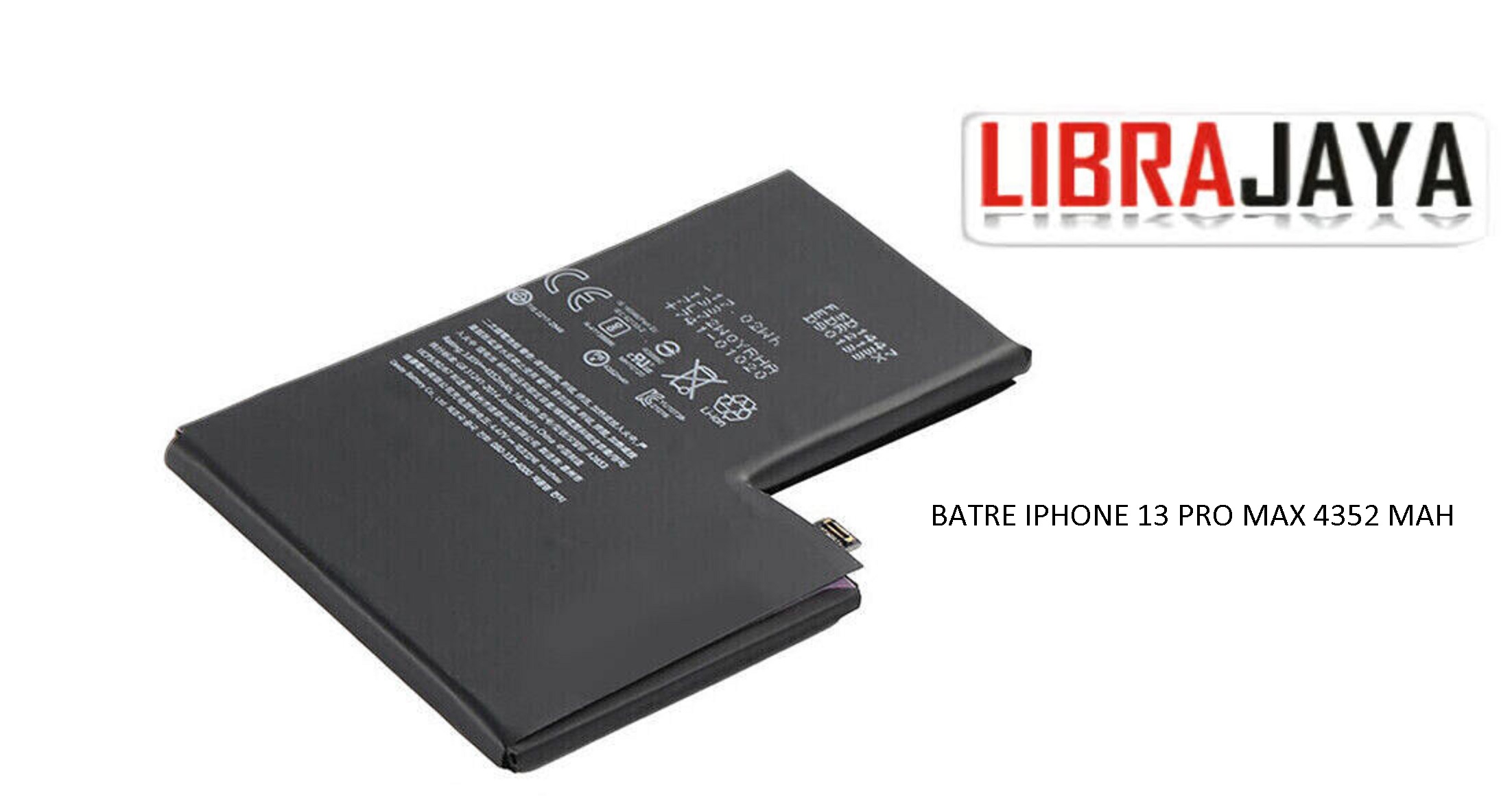 BATRE BATERAI BATTERY IPHONE 13 PRO MAX 4352 MAH