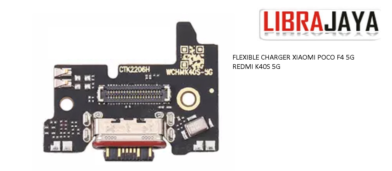 Jual Flexi Charger Xiaomi Poco F4 5G Redmi K40S 5G Fleksibel Flexible Fleksi Flexibel Flex Con Tc Connector Pcb Konektor cas papan charging