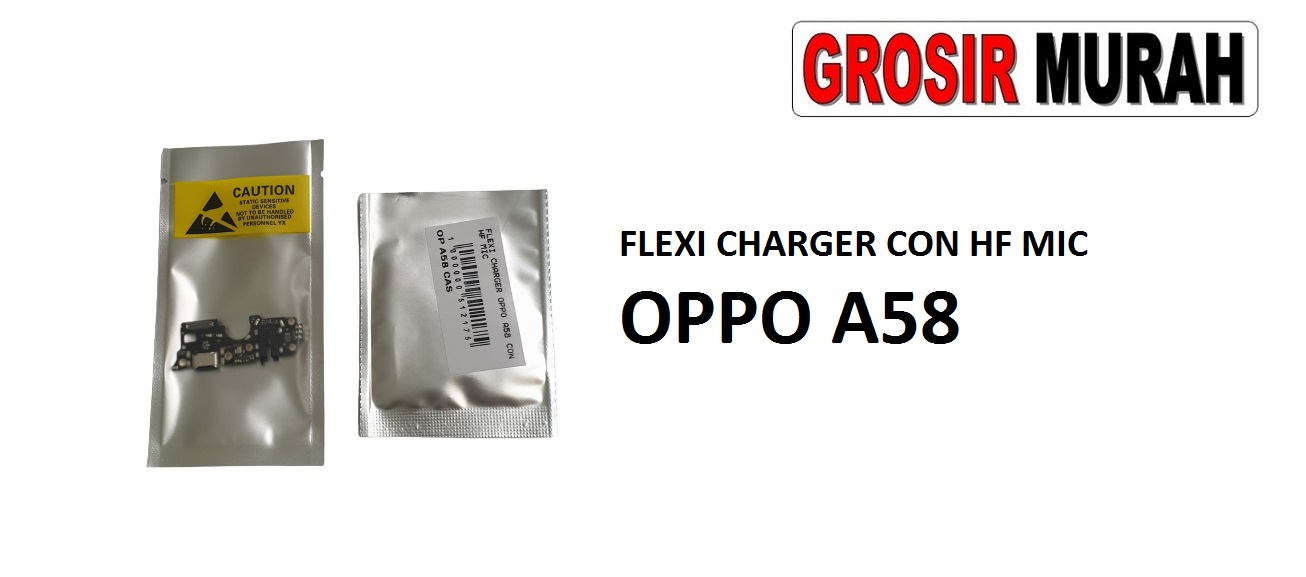 Jual Fleksibel Charger Oppo A58 Fleksibel Flexible Fleksi Flexibel Flex Con Tc Connector Pcb Konektor cas papan charging