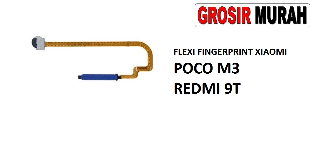 Jual Flexi Fingerprint Xiaomi Poco M3 Redmi 9T Fleksibel Flexible Fleksi Flexibel Flex