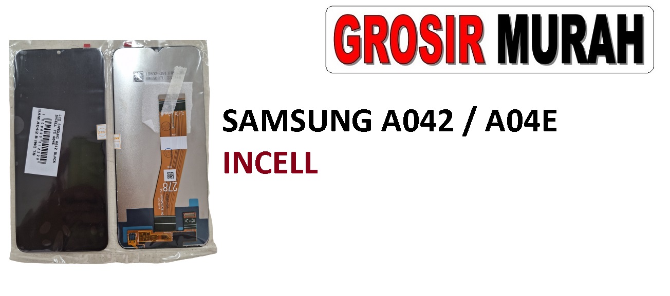 SAMSUNG A042 A04E LCD INCELL LCD Display Digitizer Touch Screen Spare Part Sparepart hp murah Grosir LCD Meetoo winfocus incell lion mgku og moshi