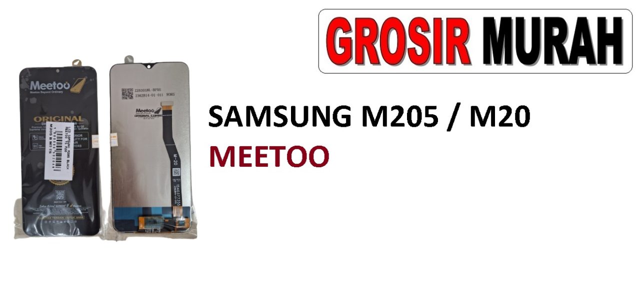 SAMSUNG M205 M20 LCD MEETOO LCD Display Digitizer Touch Screen Spare Part Sparepart hp murah Grosir LCD Meetoo winfocus incell lion mgku og moshi