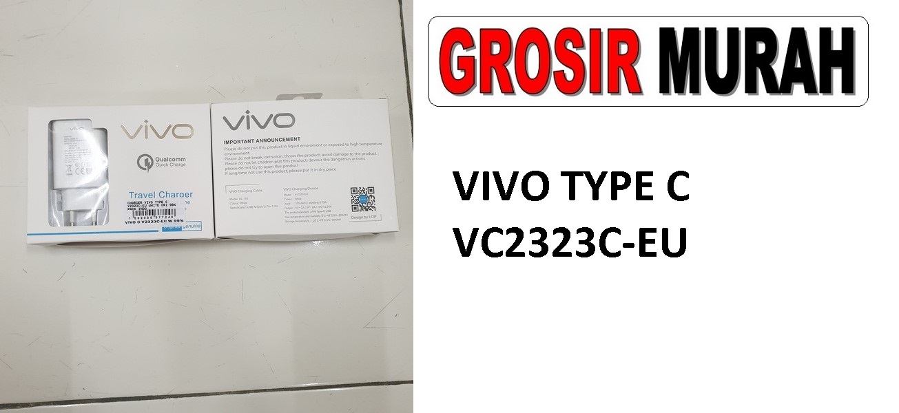 Jual Vivo Type C V2323C-Eu Charger