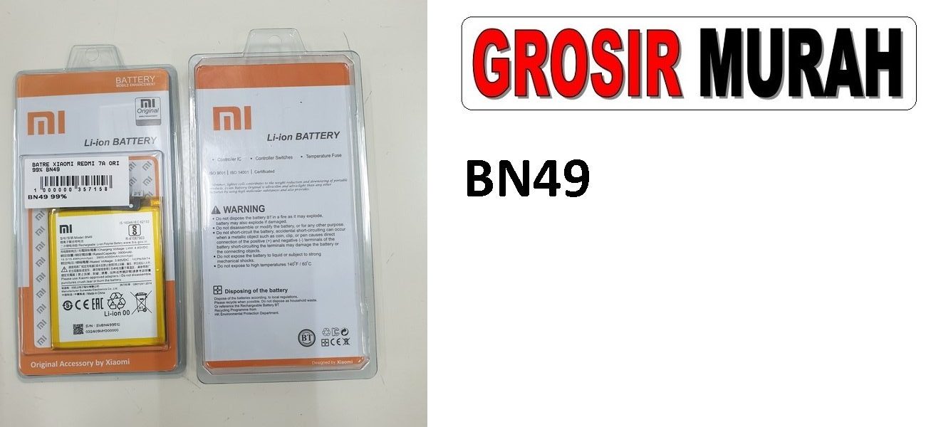 XIAOMI REDMI 7A BN49 BATERAI Batre Battery Grosir Sparepart hp