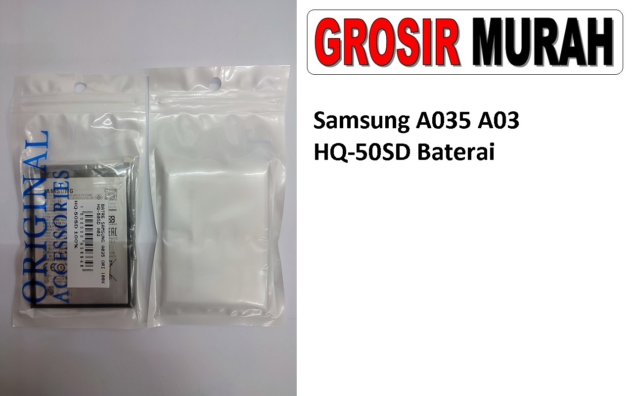 Jual Samsung A035 A03 HQ-50SD Baterai Baterai Battery