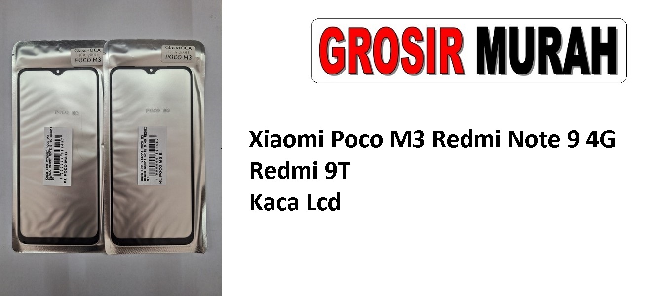 Jual Poco M3 Redmi Note 9 4G Redmi 9T Kaca Lcd