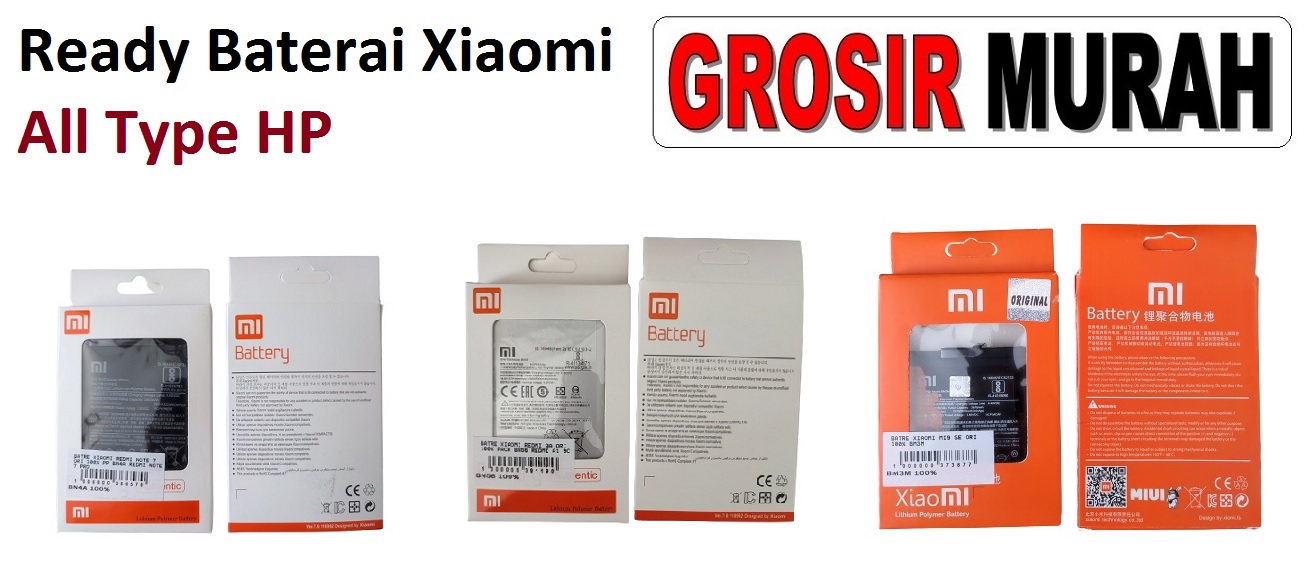 grosir baterai xiaomi