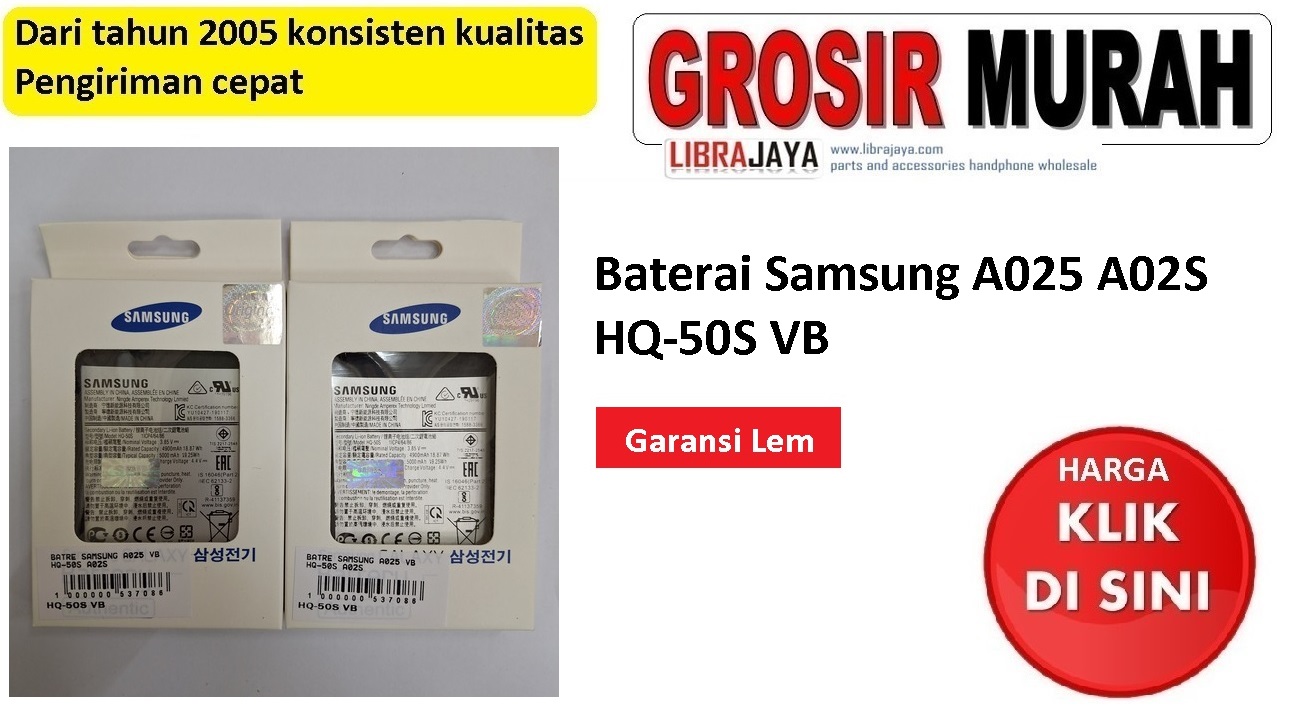 Baterai Samsung A025 Hq-50S A02S VB