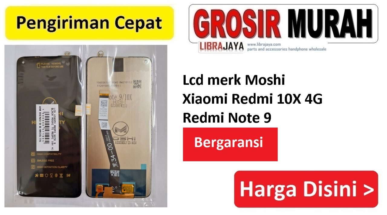 Jual Lcd Xiaomi Redmi Note 9 Redmi 10X 4G Moshi