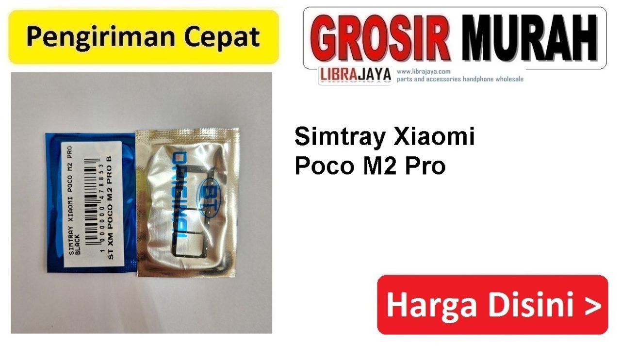 Jual Simtray Xiaomi Poco M2 Pro Simcard Simlock Slot Sim Tray