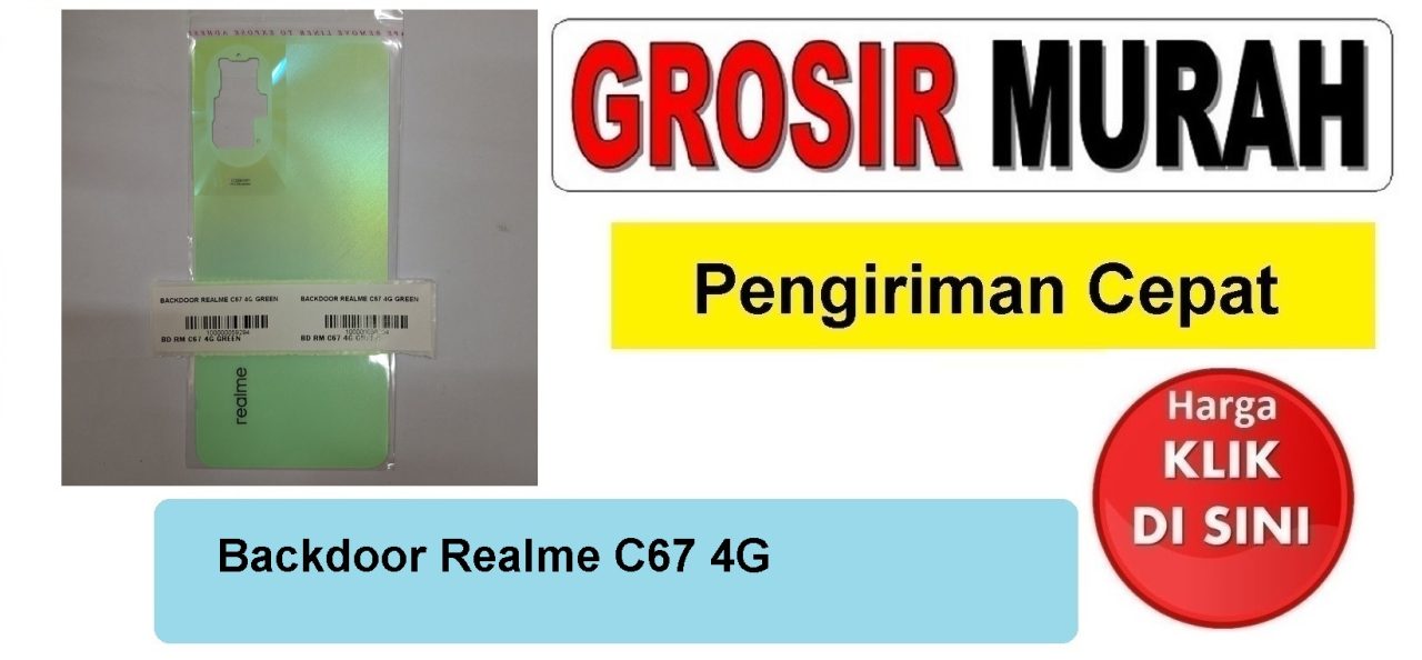 Backdoor Realme C67 4G Backcover Tutup Belakang