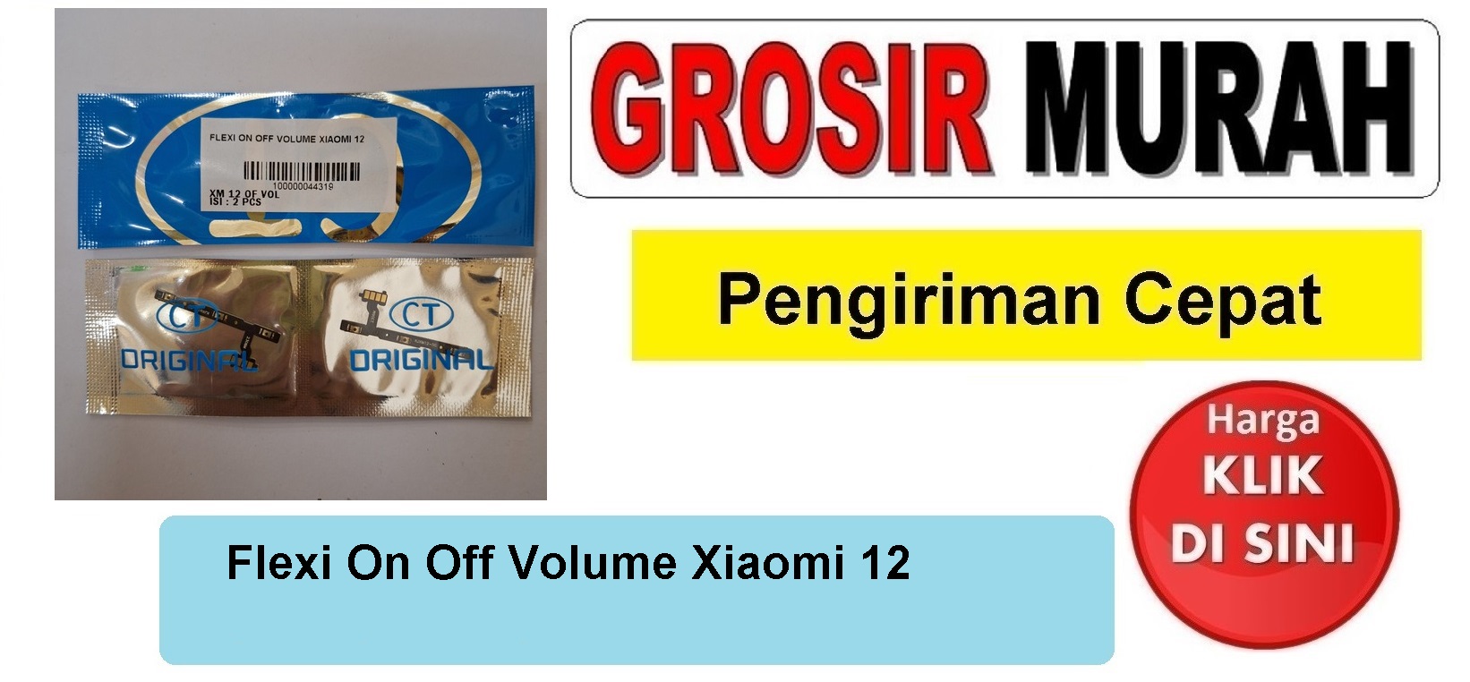 Jual Flexi On Off Volume Xiaomi 12 Fleksibel Flexible Fleksi Flexibel