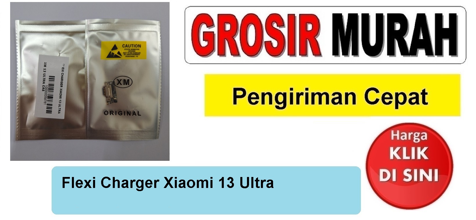 Flexi Charger Xiaomi 13 Ultra Fleksibel Flexible Fleksi Flexibel Flex Con Tc Connector Pcb Konektor cas papan board charging