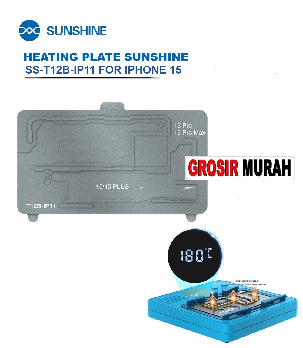 Jual Heating Plate Sunshine Ss-T12B iPhone 11 - Iphone 15