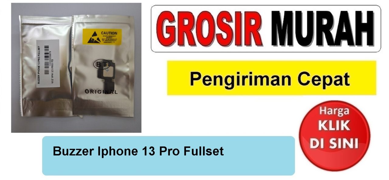 Buzzer Iphone 13 Pro Fullset Loudspeaker Ringer Music Dering Buzer Speaker bawah