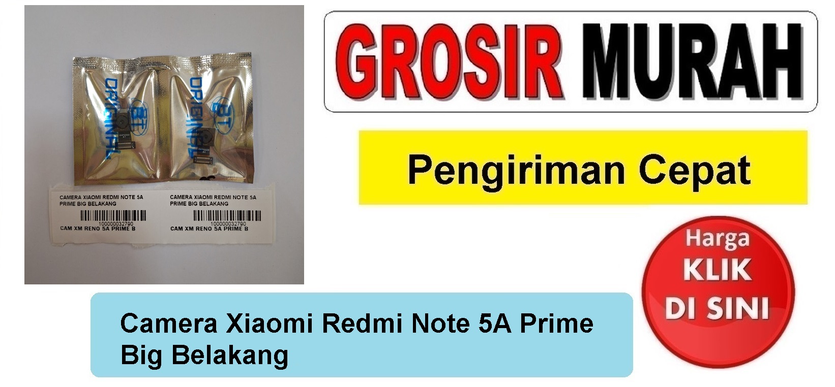 Jual Camera Belakang Redmi Note 5A Prime Kamera