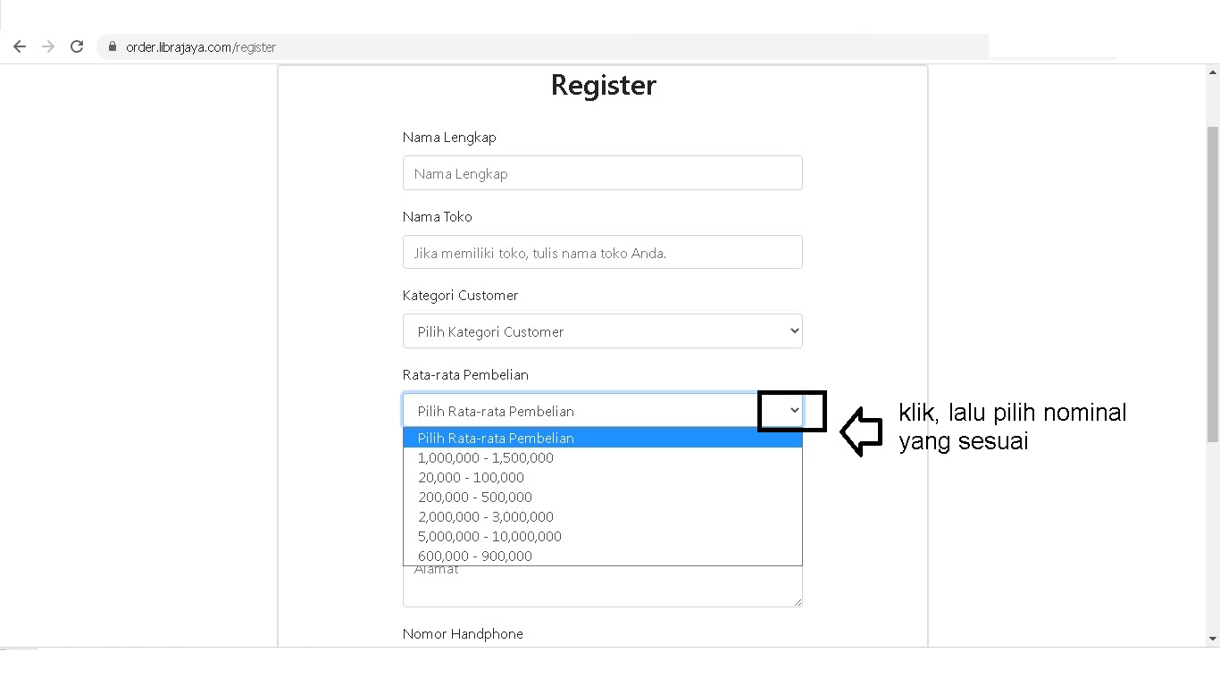 Cara daftar toko grosir sparepart hp-2