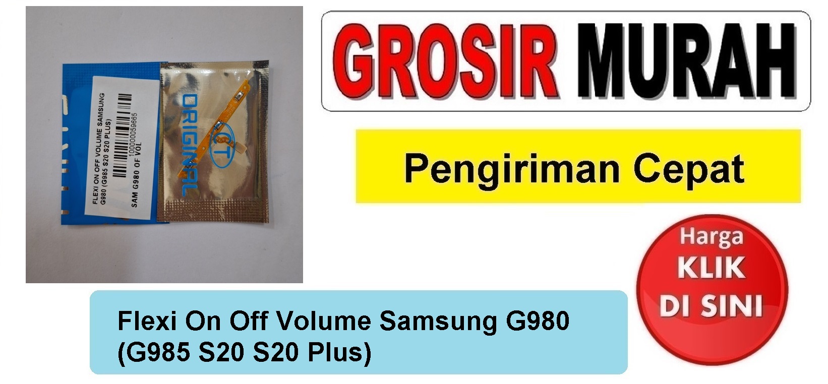 Flexi On Off Volume Samsung G980 Fleksibel Flexible Fleksi Flexibel Flex Power On off Volume Tombol