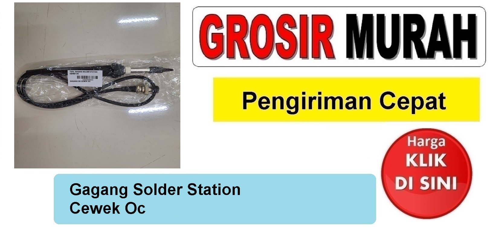 Gagang Solder Station Cewek Oc Perlengkapan Service Toolkit Alat Serpis teknisi