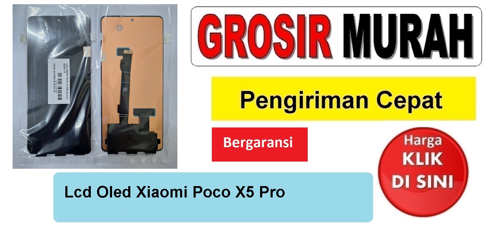 Lcd Oled Xiaomi Poco X5 Pro Fullset Touchscreen Ts Touch screen Display