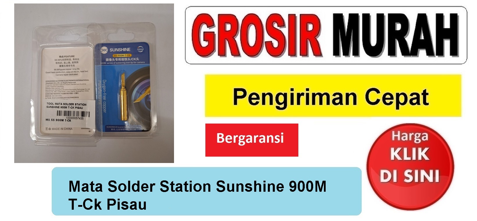 Mata Solder Station Sunshine 900M T-Ck Pisau Perlengkapan Service Toolkit Alat Serpis teknisi