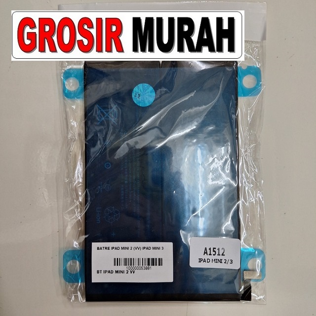 Batre Ipad Mini 2 Ipad Mini 3 Baterai Battery Bergaransi Batere