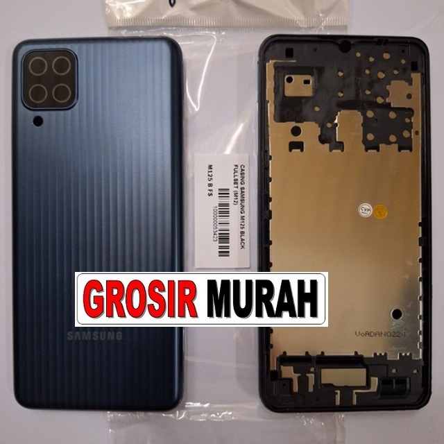 Casing Fullset Samsung M125 (M12) housing kesing