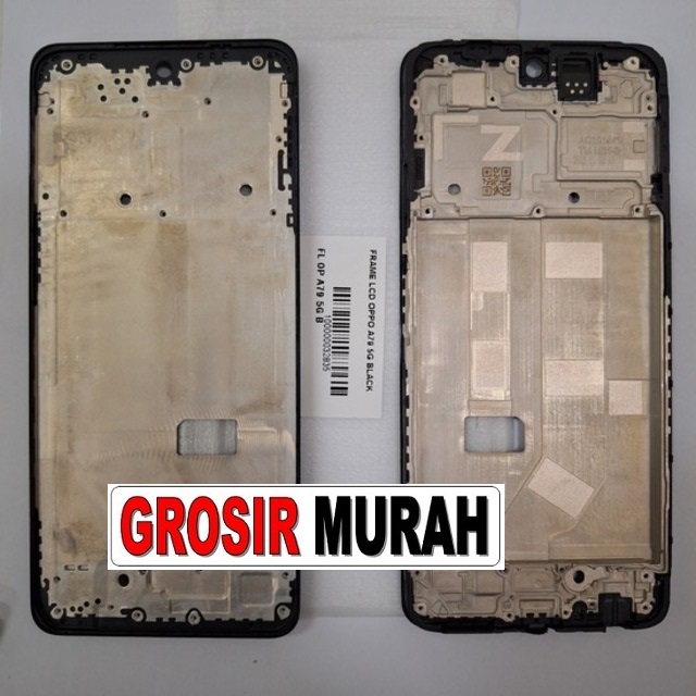 Frame Lcd Oppo A79 5G Middle Frame Front Dudukan Tulang Tengah Bazel lcd Bezel Plate Spare Part Hp Grosir