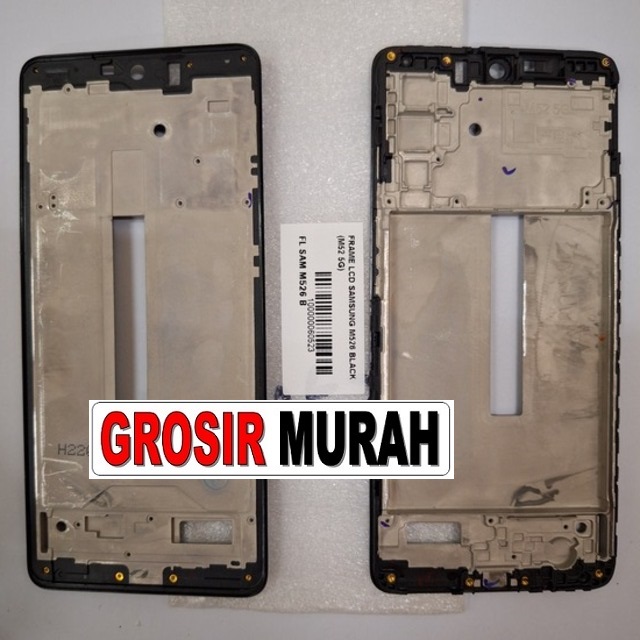 Frame Lcd Samsung M526 M52 5G Middle Frame Front Dudukan Tulang Tengah Bazel lcd Bezel Plate Spare Part Hp Grosir