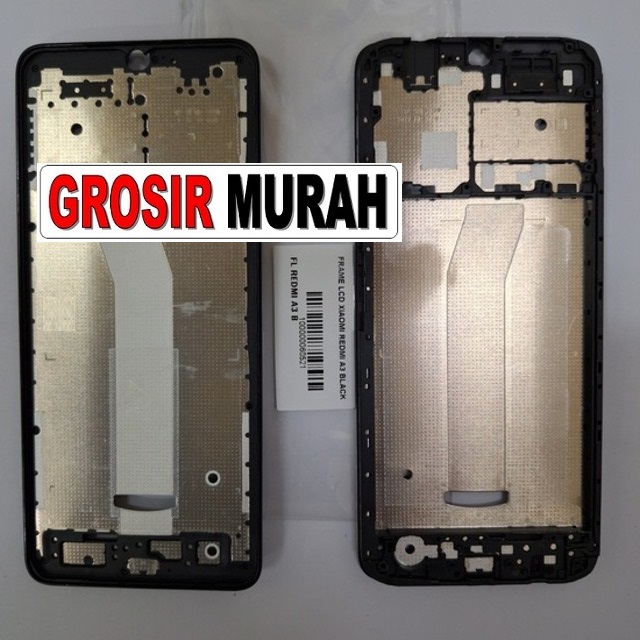 Penjualan Frame Lcd Xiaomi Redmi A3 Middle Frame Front Dudukan Tulang Tengah Bazel lcd Bezel Plate Spare Part Hp Grosir