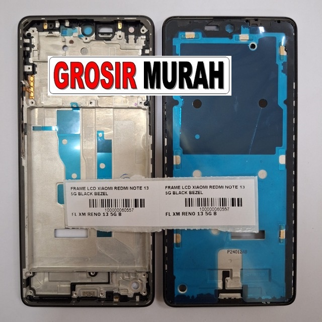 Frame Lcd Xiaomi Redmi Note 13 5G Middle Frame Front Dudukan Tulang Tengah Bazel lcd Bezel Plate