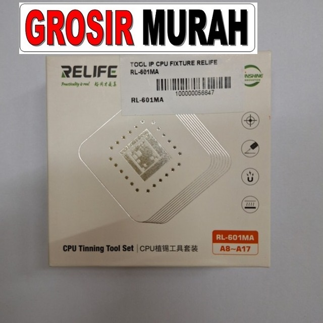 Ip Cpu Fixture Relife Rl-601Ma Perlengkapan Service Toolkit Alat Serpis teknisi Spare Part Hp Grosir