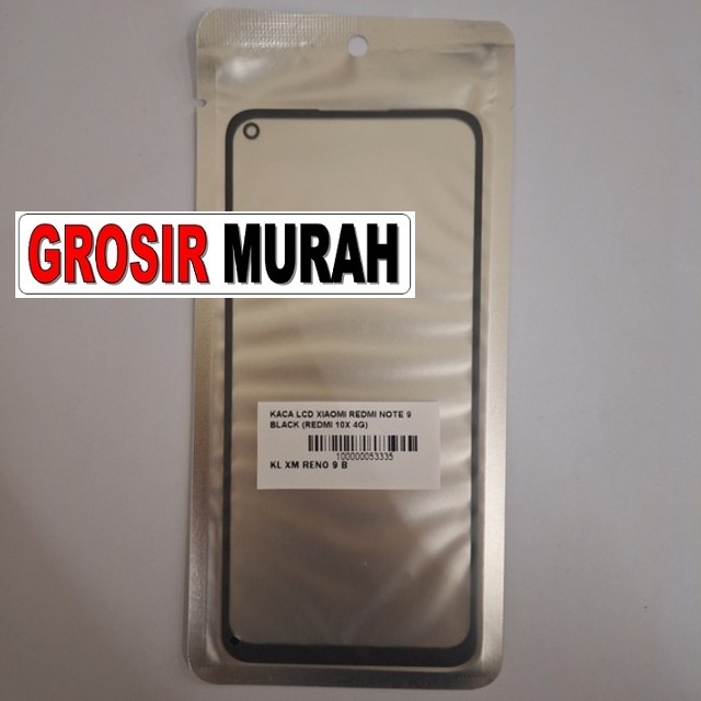 Kaca Lcd Xiaomi Redmi Note 9 Redmi 10X 4G Glass Oca Kaca Depan Layar Digitizer Panel